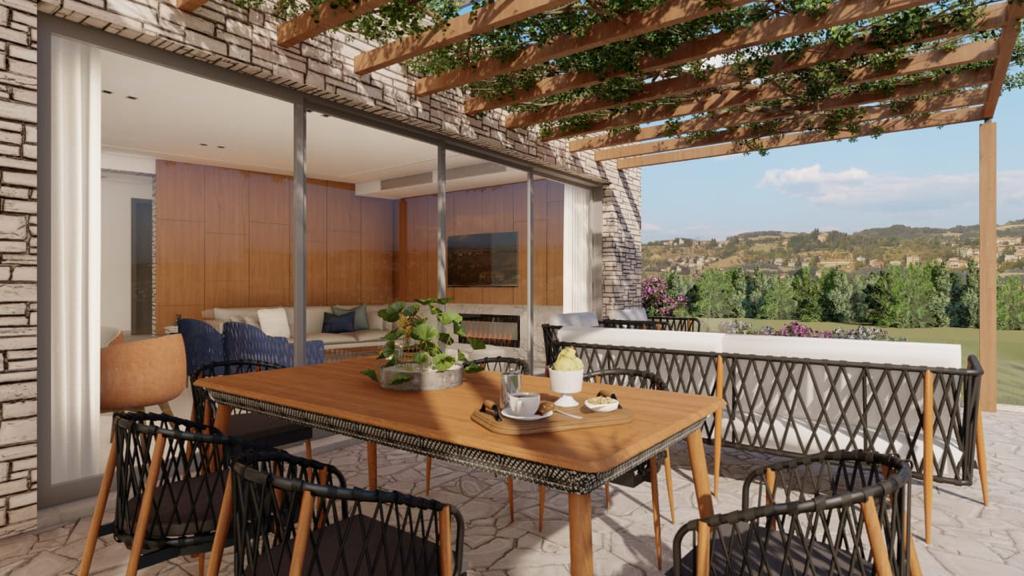 Terrassenlounge